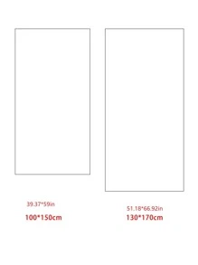 1pc Solid Tassel Decor Blanket - Yellow - View 6