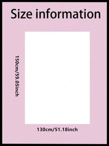 1pc Plain Knitted Throw Blanket - White - View 6