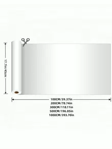 1卷大理石印花防水厨房贴纸，厨房自粘防油墙贴，贴纸，墙贴花，家居装饰乙烯基贴花，春季装饰品让您的家焕然一新，节日装饰贴纸礼物生日毕业 - 彩色 - 查看 5