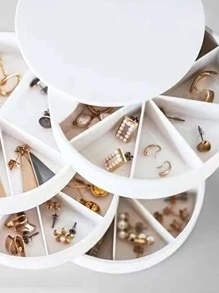 1 hộp đựng đồ trang sức nhiều lưới - trắng - Xem 3