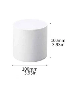 1 hộp đựng đồ trang sức nhiều lưới - trắng - Xem 6