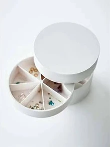 1 hộp đựng đồ trang sức nhiều lưới - trắng - Xem 5