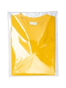 100 个/10 个可重新密封的透明 9 X 12 英寸厚 OPP 塑料袋，非常适合装衣服、衬衫、裤子、食物、传单 - 無色 - 查看 3