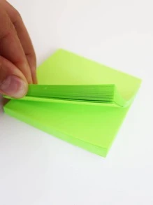 1 Đồng Màu Giấy Dán, Đơn Giản Đa Năng Dễ Dàng Bài Viết Được Giấy Dán Cho Học Sinh, văn Phòng - màu xanh lá - Xem 5