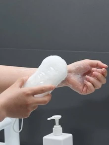 1入組素色沐浴發泡刷 - 白色 - 查看 1