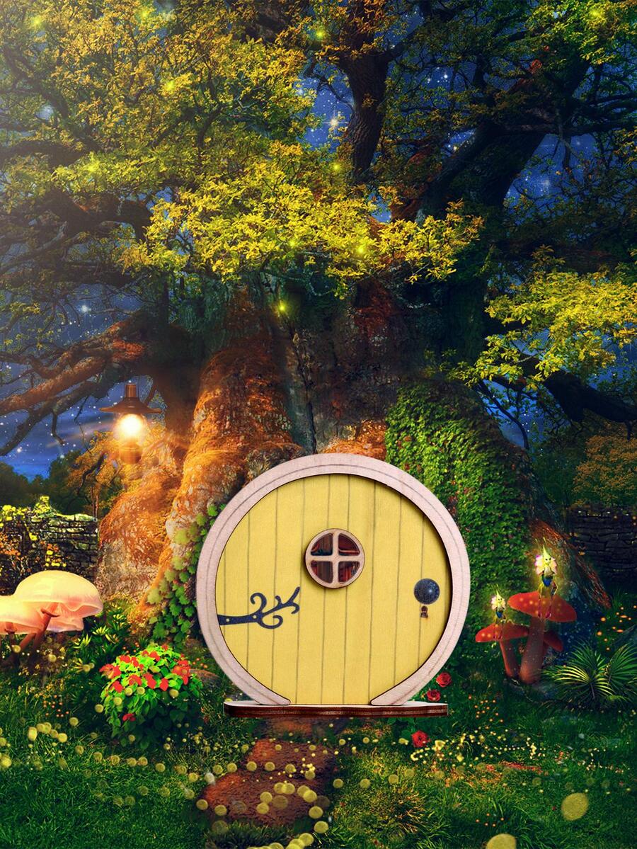 1入組門設計園林裝飾擺件