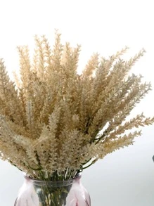 6入組人造植物：麥稈花、大麥莖花、裝飾性人造穀物草、秋季塑膠綠葉、感恩節、聖誕裝飾、逼真秋季樹枝、薰衣草葉、麥穗叢 - 彩色 - 查看 6