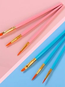 3 Cọ Sơn Hai Tông Màu, Cọ Vẽ Tranh Sơn Dầu Đa Năng Chuyên Nghiệp Cho Các Chi Tiết Tinh Tế & Vẽ Tranh Nghệ Thuật - Nhiều màu - Xem 3