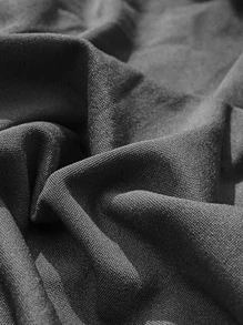 1 Đồng Màu Bọc Ghế Sofa & 1 Đệm Không Chất Độn, Tối Giản Polyester Co Giãn Bọc Ghế Sofa Cho Gia Đình - Màu xám đen - Xem 7