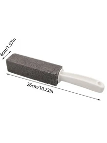Bàn Chải Vệ Sinh PP, Bàn Chải Vệ Sinh Hai Tông Màu Hiện Đại Cho Phòng Tắm - trắng - Xem 4