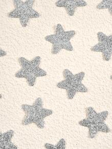 50pcs Star Shaped DIY Sewing Patch - Silver - View 2
