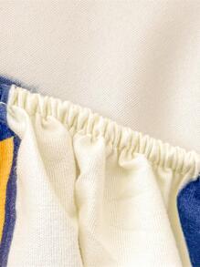 1 Tấm Trang Bị Họa Tiết Con Hổ Hoạt Hình, Tấm Vải Hiện Đại Co Giãn Trang Bị Tấm, Cho Phòng Ngủ, Tất Cả Các Mùa - Nhiều màu - Xem 9