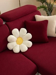 1 Màu Sofa Đệm, Tối Giản Đồng Bằng Ghế Sofa Đệm Cho Gia Đình - Màu Đỏ Sâu - Xem 8