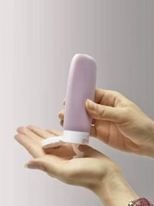 3入組乳液分配瓶北歐素色塑料乳液分配瓶適合戶外、旅行