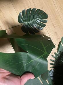 57 gói Cây nhân tạo lớn đầy màu sắc Nhựa hiện đại Lá cọ giả màu xanh lá cây để trang trí nhà - Nhiều màu - Xem 4