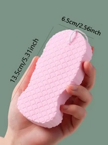 1入組可愛魚形狀粉色嬰兒洗澡PVC耐用沐浴球 - 粉色 - 查看 2