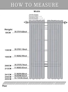 Chi tiết thêu đơn Màn cửa Sheer - Cà phê nâu - Xem 8