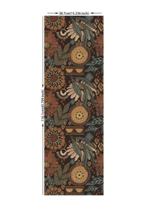 1pc Floral Pattern Wall Paper,Renovation Stickers Peel Wall Panels,Wall Paper, Wallpapers,Spring Decoration Items Refesh Your Home,Rama Decoration Stickers Gifts Birthday Graduation
