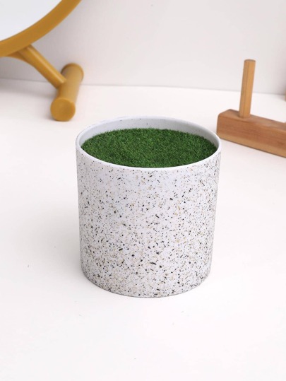 رمضان زينة رمضان أصيص زهور مصنوع من الرغوة مزخرف بطريقة التلبيد، أصيص نباتات بلاستيكية ديكورية، هدايا عيد الحب