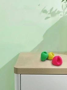 Giá đỡ cố định cáp dữ liệu máy tính để bàn 5 cái - Nhiều màu - Xem 8