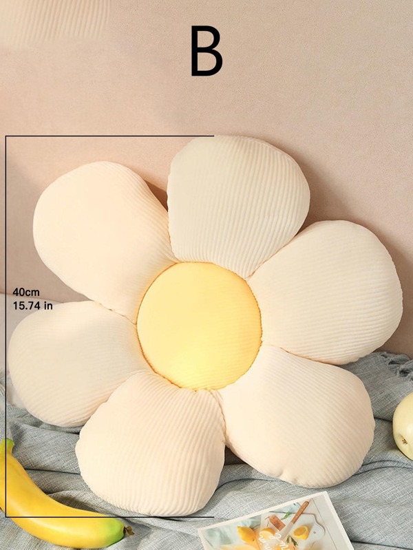 1 pc Creative and cute Flower Shaped Throw Pillow, Daisy Pillow Flower