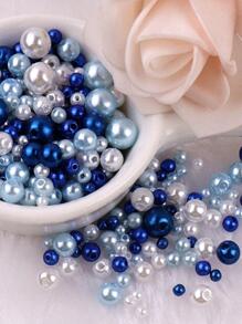 150pcs ABS Bead Sewing Decoration, Mixed Color DIY Decoration For Sewing - Multicolor - View 2