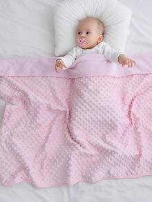 1 pieza Colcha pequeño de colores suave cómodo para niños - Multicolor - Ver 7