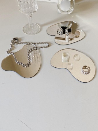 6件/3件亚克力镜面化妆品收纳托盘 返校季