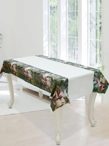 1 Nhiệt Đới Họa Tiết Lá Dùng Một Lần Khăn Trải Bàn, Hiện Đại In Hình Khủng Long PVC Dùng Một Lần Bàn Cho Bữa Tiệc Sinh Nhật, Ngày Lễ - Nhiều màu - Xem 1