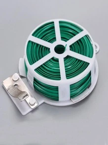 1卷素色園藝膠帶用於室外、花園簡易塑料植物支撐膠帶