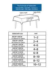 1 Khăn trải bàn ren trang trí, Khăn trải bàn polyester hiện đại cho gia đình - Màu be - Xem 11