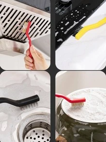 3入組/套清潔日常多功能鍋清潔刷適用於廚房 - 彩色 - 查看 3