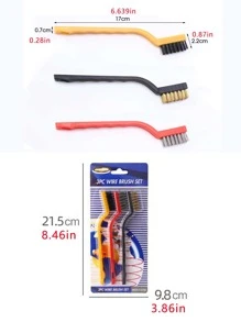 3入組/套清潔日常多功能鍋清潔刷適用於廚房 - 彩色 - 查看 9