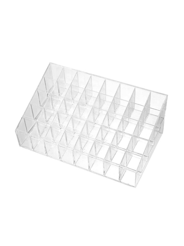 1pc Clear Desktop Lipstick Storage Box SHEIN USA
