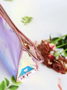 1 túi đựng mỹ phẩm cầm tay hình ba chiều - Nhiều màu - Xem 5