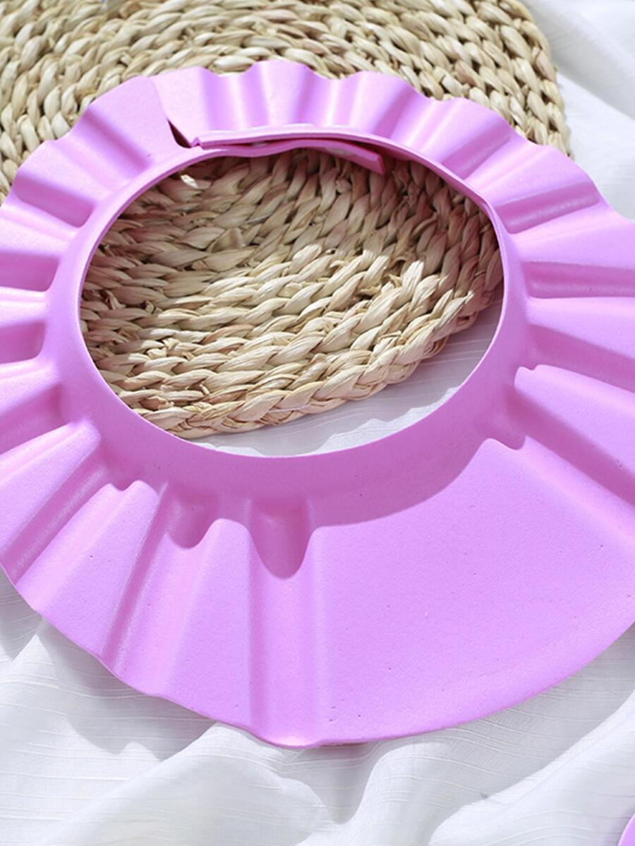 Baby Shampoo Shower Cap Ear Protection Waterproof Cap Baby Shower Cap Shampoo Cap - Pink - View 1
