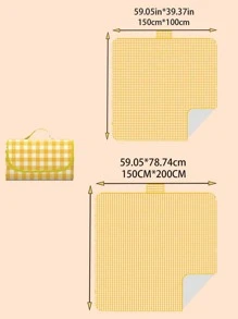 Tthảm Dã ngoại - Màu vàng - Xem 3