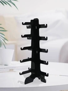 1pc Plain Plastic Sunglasses Storage Rack, BlackGlaases Holder, For Home, Gender Reveal Party, Perfect For Birthdays, Weddings, Parties, The Perfect Gift For Colleagues, Friends, And Family, Back To School - Black - View 7