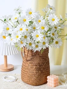 5入組塑料人造花室內外裝飾用多功能假花 - 彩色 - 查看 1