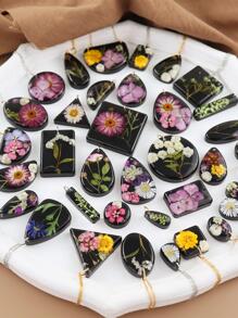 Moule à bijoux en résine, moule en silicone à 38 cavités pour pendentif en résine époxy, moule de coulée de résine pour pendentif rond en pierre précieuse. Convient pour les pendentifs, boucles d'oreilles, colliers, porte-clés, etc. - Blanc - Voir 2