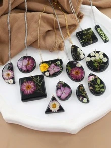 Moule à bijoux en résine, moule en silicone à 38 cavités pour pendentif en résine époxy, moule de coulée de résine pour pendentif rond en pierre précieuse. Convient pour les pendentifs, boucles d'oreilles, colliers, porte-clés, etc. - Blanc - Voir 6