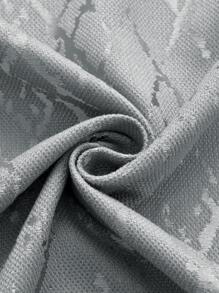 Jacquard Single Panel Curtain, Modern Polyester Single Panel Blackout Curtain For Bedroom And Living Room - Multicolor - View 6