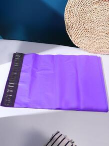10入組簡約風紫色快遞包,空白紫色郵寄包 - 紫色 - 查看 2