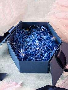 100克/包禮盒填充拉菲草紙碎 - 藏蓝色 - 查看 3