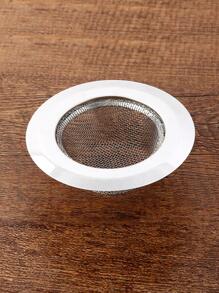 1pc Stainless Steel Kitchen Sink Filter, Silver Round Sink Drain Plug For Kitchen Home Bathroom Decor Fall Decor Back To School - Silver - View 2