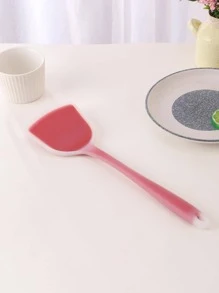 1 thìa silicone nấu ăn, hiện đại hai tông màu silicone Chef Craft Turner cho nhà bếp - Đỏ - Xem 2