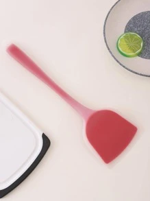 1 thìa silicone nấu ăn, hiện đại hai tông màu silicone Chef Craft Turner cho nhà bếp - Đỏ - Xem 3