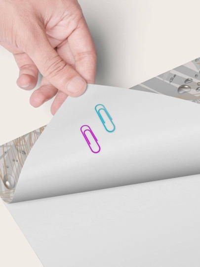 SUPSTICKER Tropical Needle Leaf Water Pattern Thickened Moisture Proof Self Adhesive Waterproof Home Wand Sticker Bedroom Living Room Bathroom, 1set Of *47.24x15.75inches, Renovation Stickers Peel Panels, Paper, Wallpapers, ation Items Refresh Your Home, Rama Birthday Graduation view 9