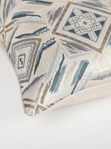 1pc Modern Simple Bohemian Style  Jacquard Cushion Cover, Suitable For Sofa, Living Room And Bedroom, Decor Pillow, Bed Decor, 45cm*45cm, 17.7inch*17.7inch, Home Decor, Room Decor, Office Decor, Living Room Decor (Pillow Insert Not Included)