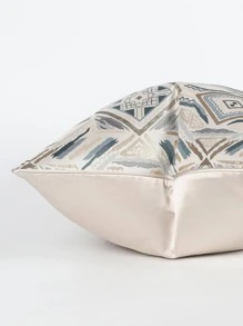 1pc Modern Simple Bohemian Style  Jacquard Cushion Cover, Suitable For Sofa, Living Room And Bedroom, Decor Pillow, Bed Decor, 45cm*45cm, 17.7inch*17.7inch, Home Decor, Room Decor, Office Decor, Living Room Decor (Pillow Insert Not Included)